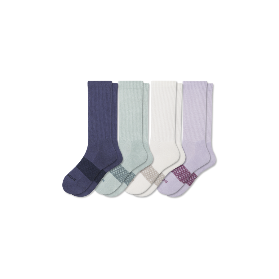 Women's Solids Calf Sock 4-Pack U2
