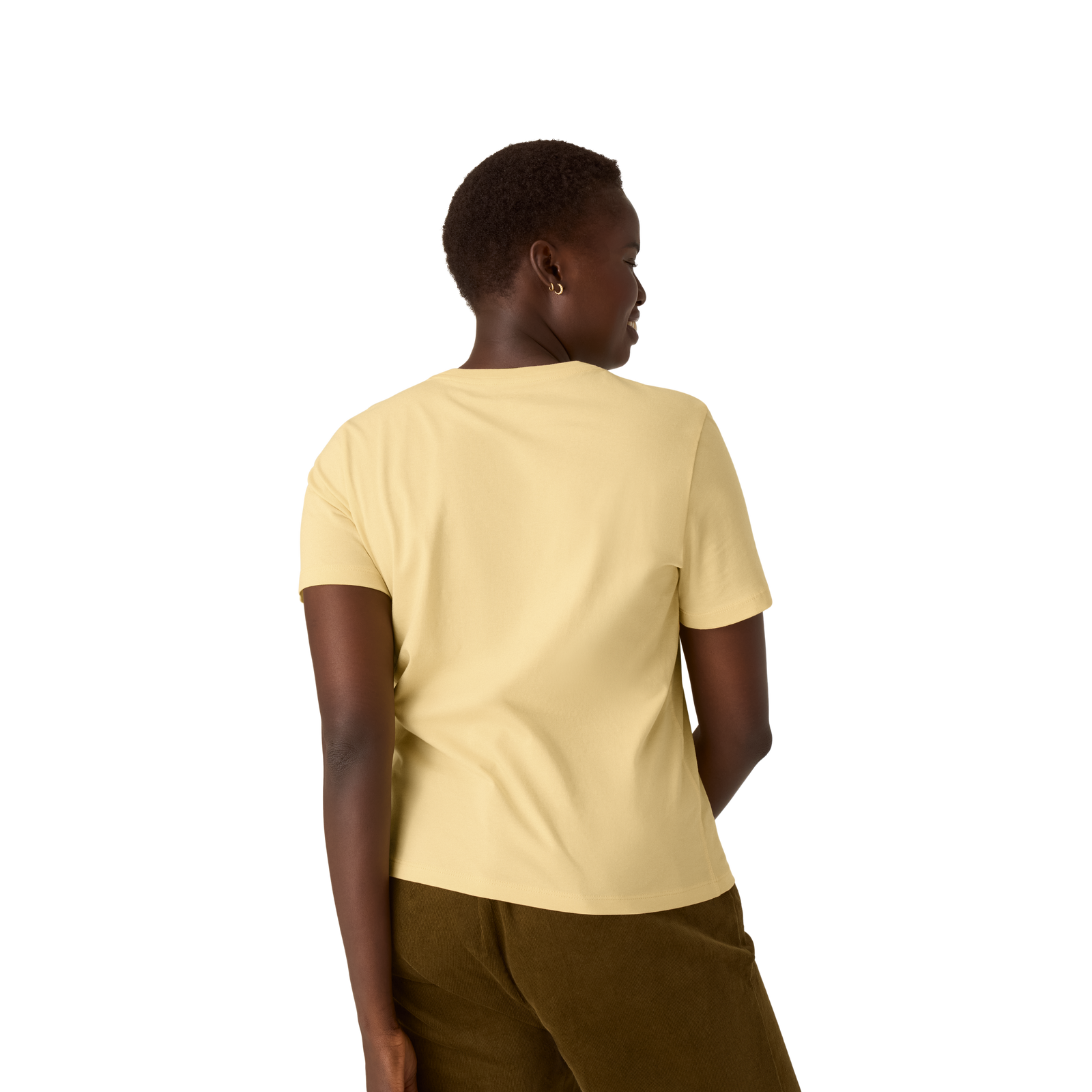 Women's Pima Cotton Crew Neck T-Shirt