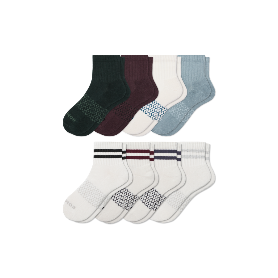 Men's Quarter Sock 8-Pack O5