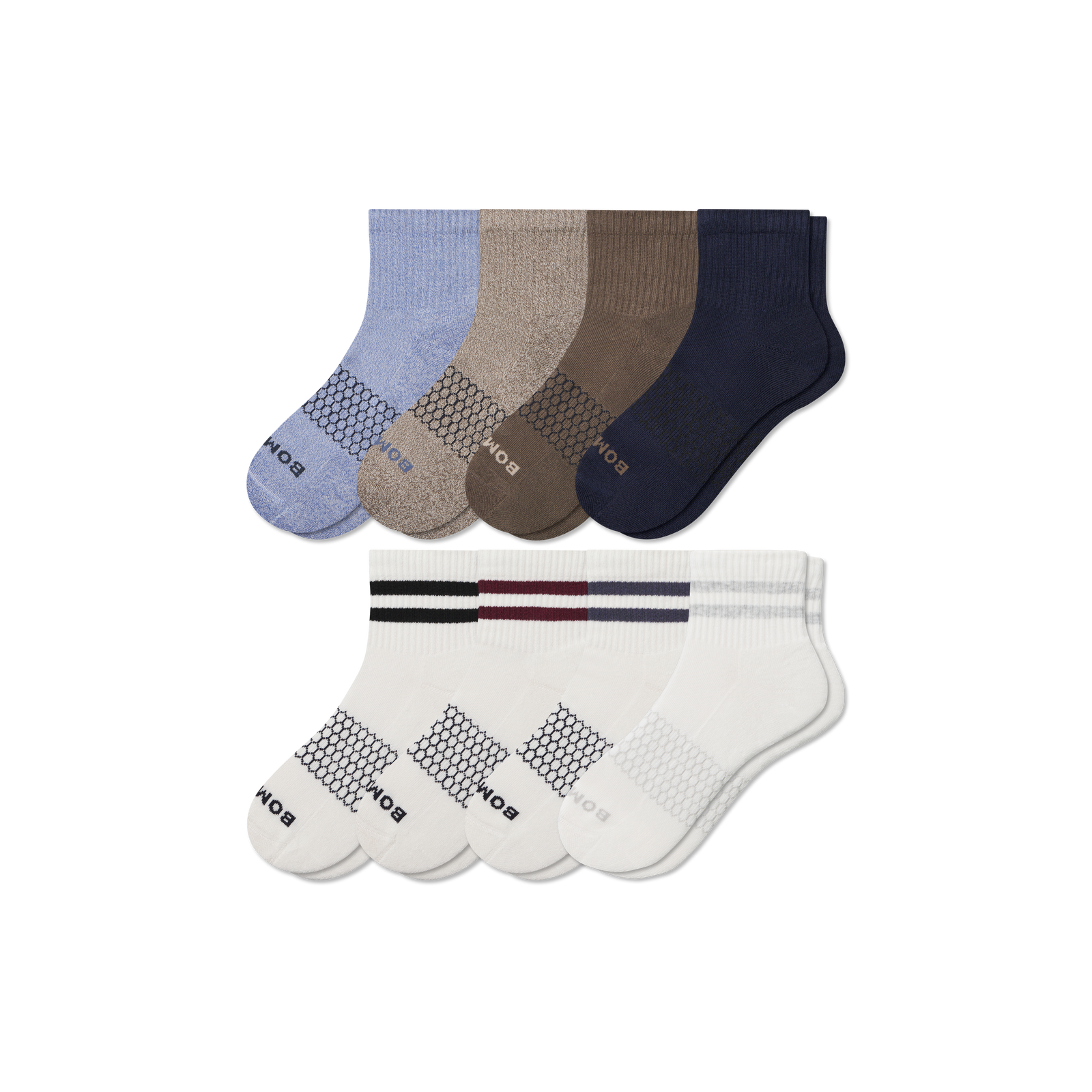 Men's Quarter Sock 8-Pack