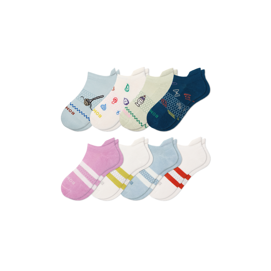 Youth Ankle Sock 8-Pack I1
